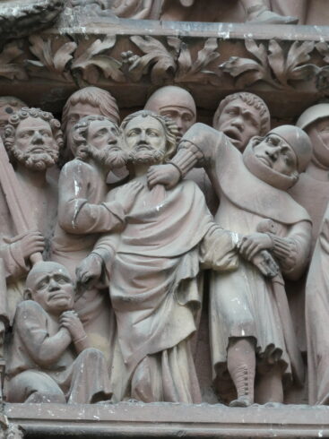 Bas relief.